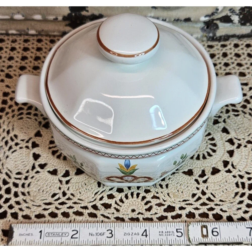 Raintree American Scenic Ceramic Individual Casserole & Lid
